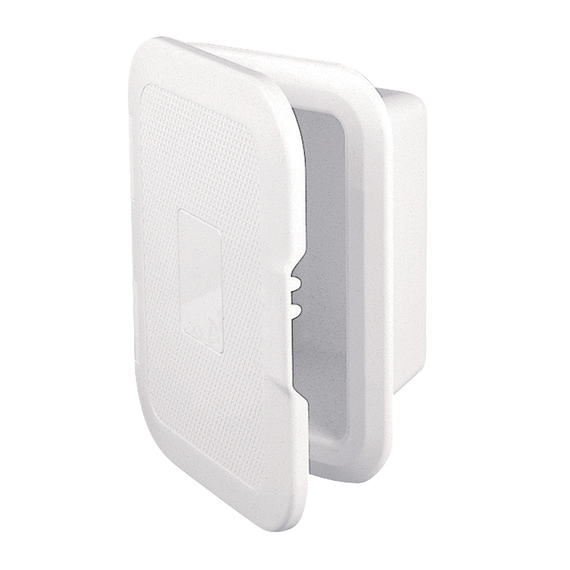 Case for Shower, with Lid, 145x191mm, White