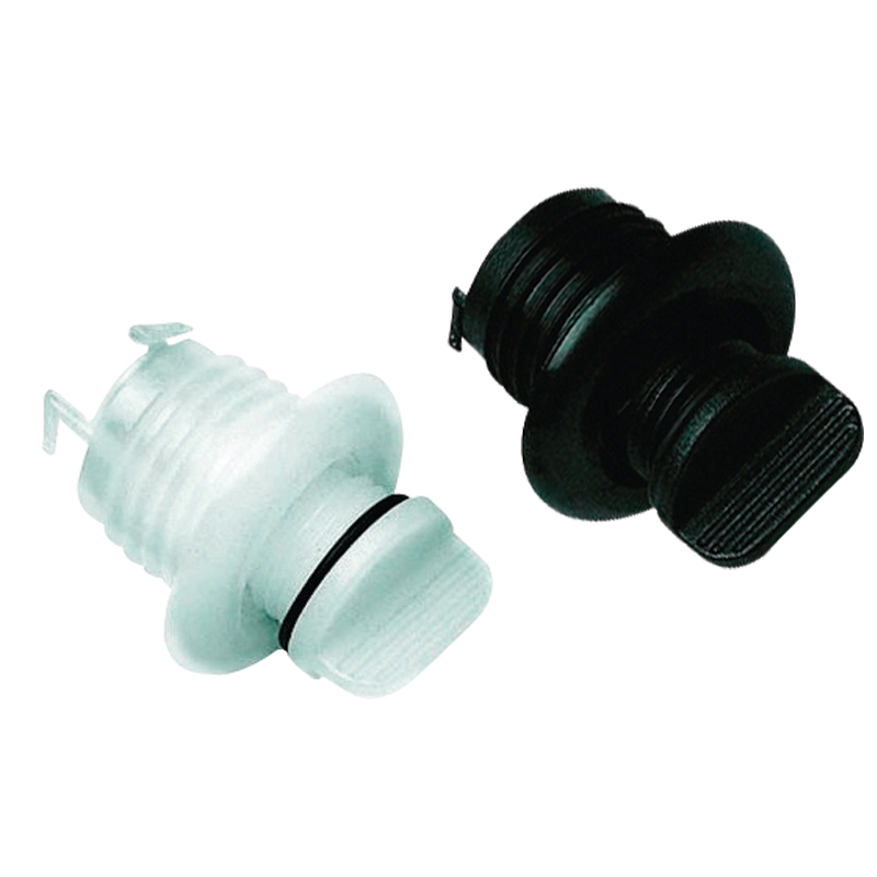 Drain Sockets with Captive Plug, Round Ø40mm