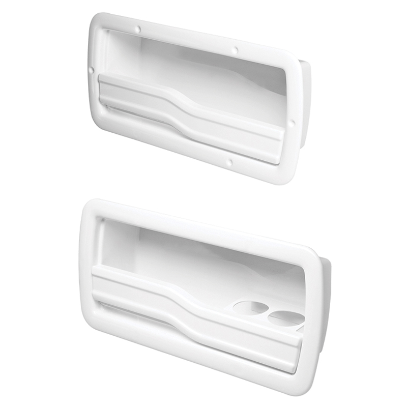 Utility Storage Cases, Side Mount, White