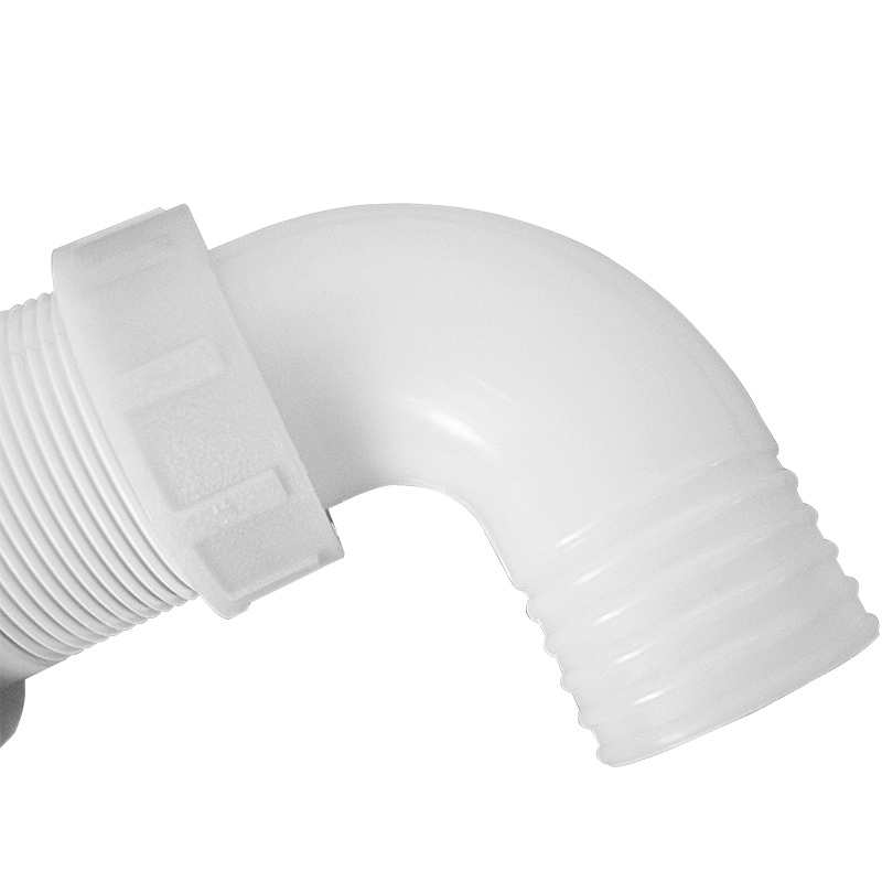 Thru-Hull 90º, Female Connector, White