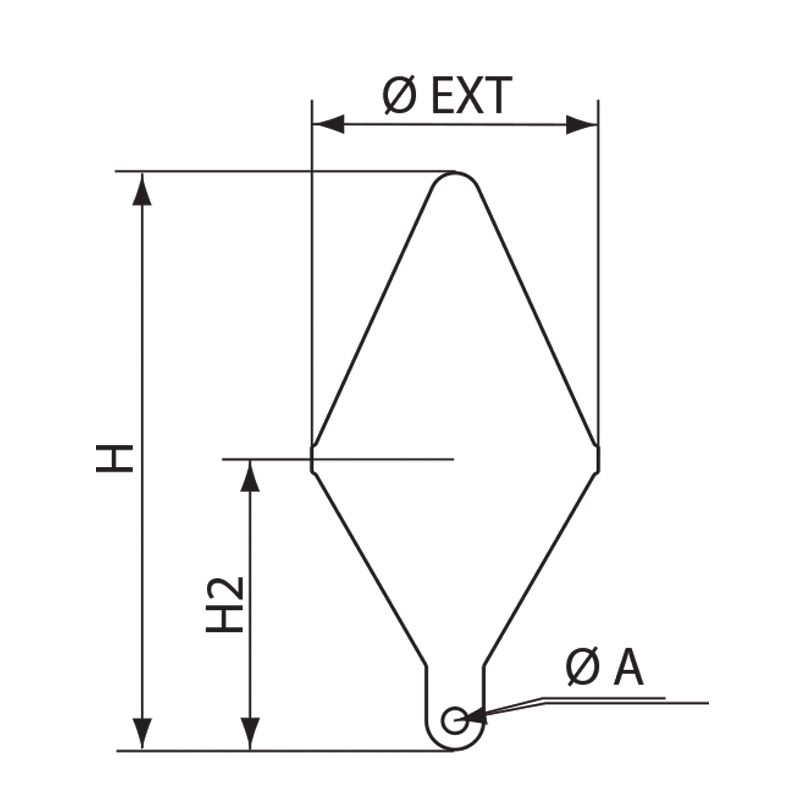 Marking Buoys Bi-Conical