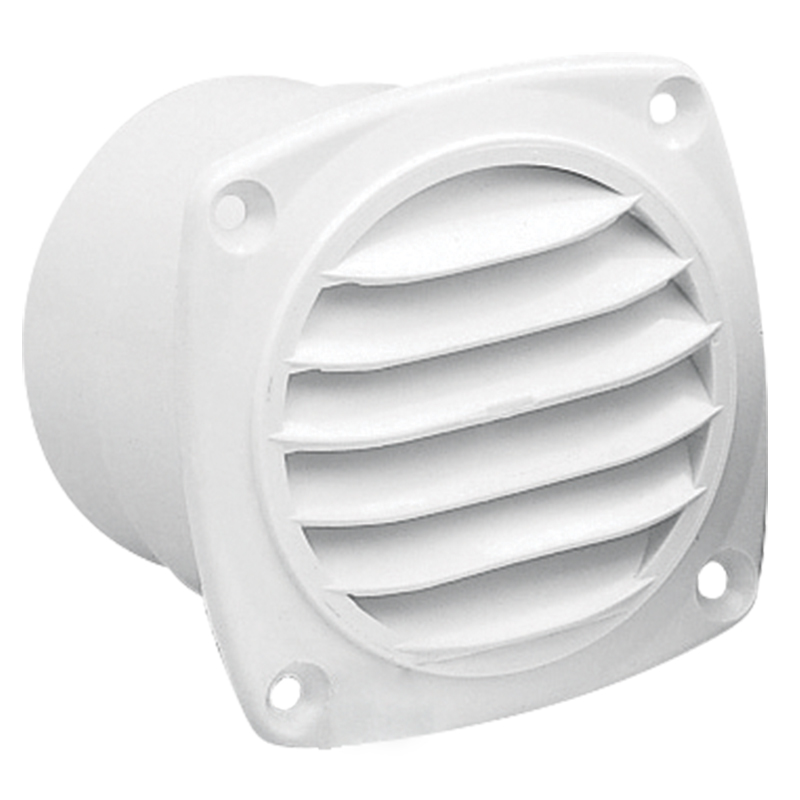 Ventilation Shaft Grilles, White